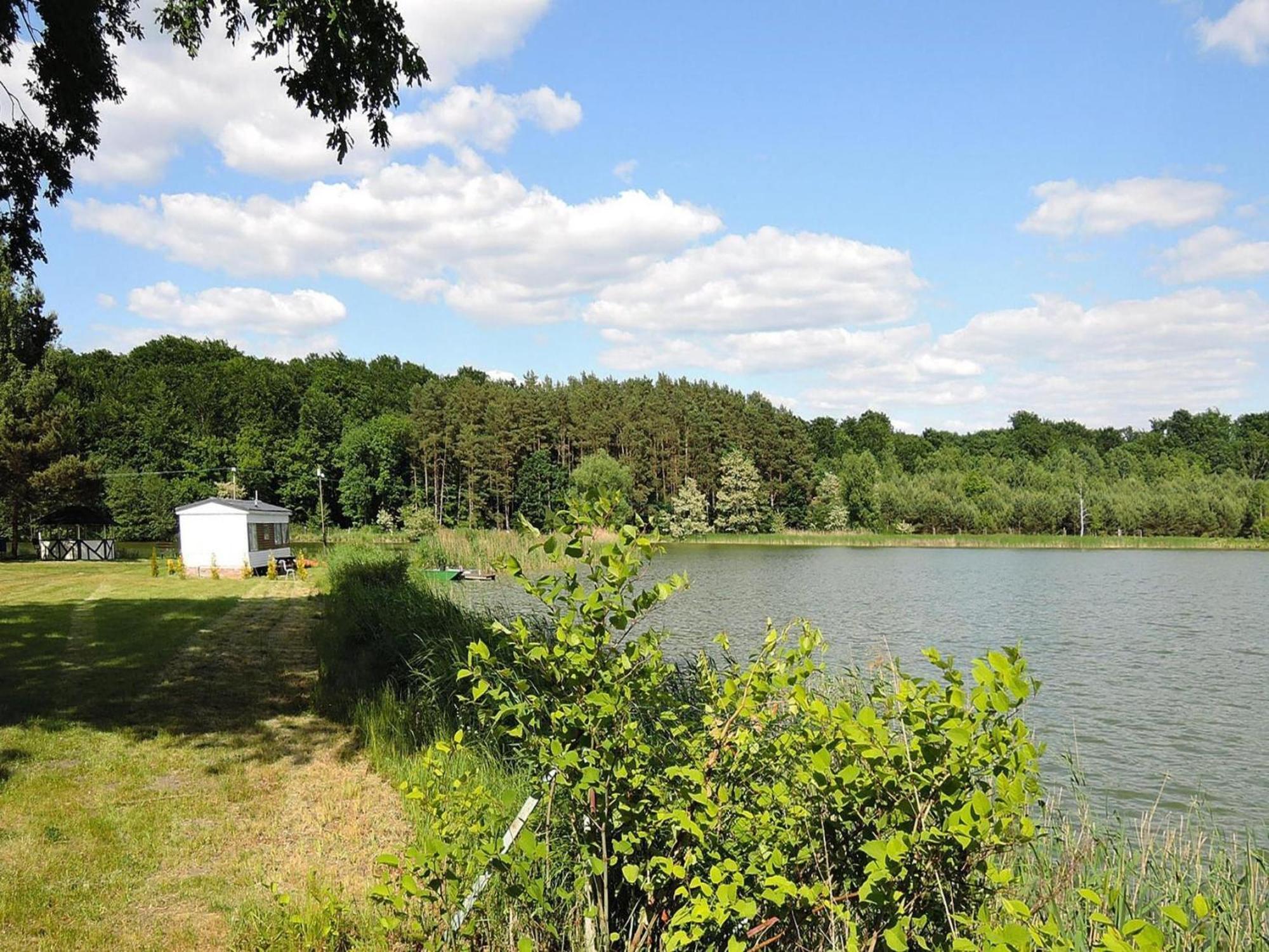 Holiday House In Szczecin At The Lake With The Terrace Esterno foto
